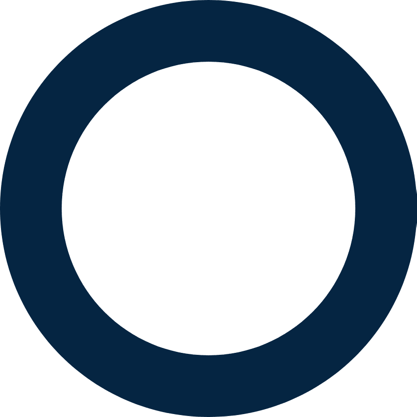 Bold Blue Circle